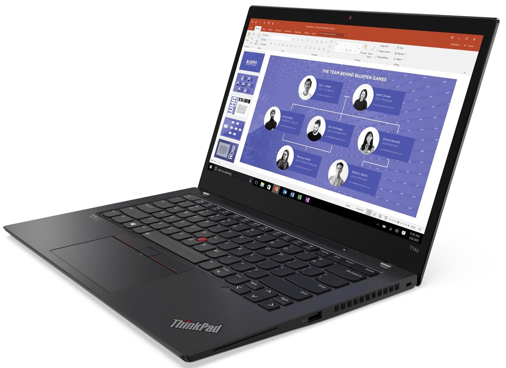 Lenovo ThinkPad T14s Gen 2 - Premium Lightweight Business Laptop