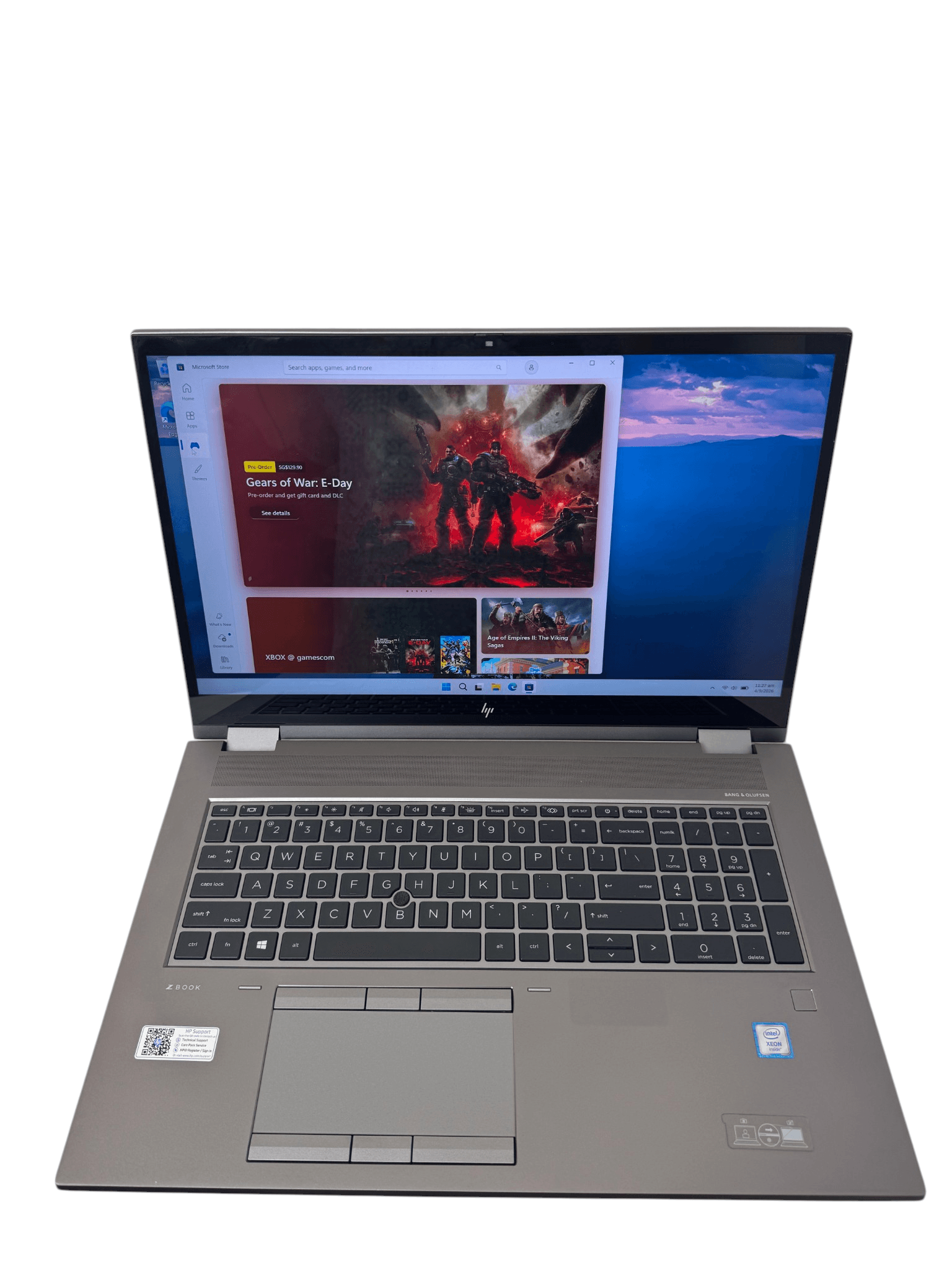 HP ZBook Fury 17 G7 - 4K Touchscreen Xeon Workstation with RTX 4000 8GB