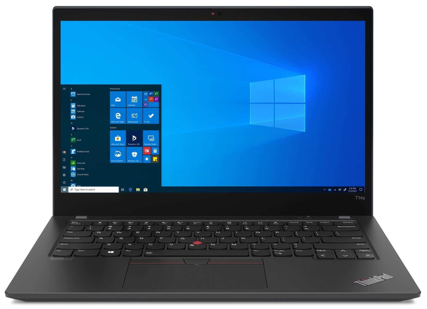 Lenovo ThinkPad T14s Gen 2 - i7-1185G7 Premium Touchscreen Business Laptop
